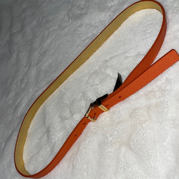 Michael Kors Orange Belt - Picture 1 of 4